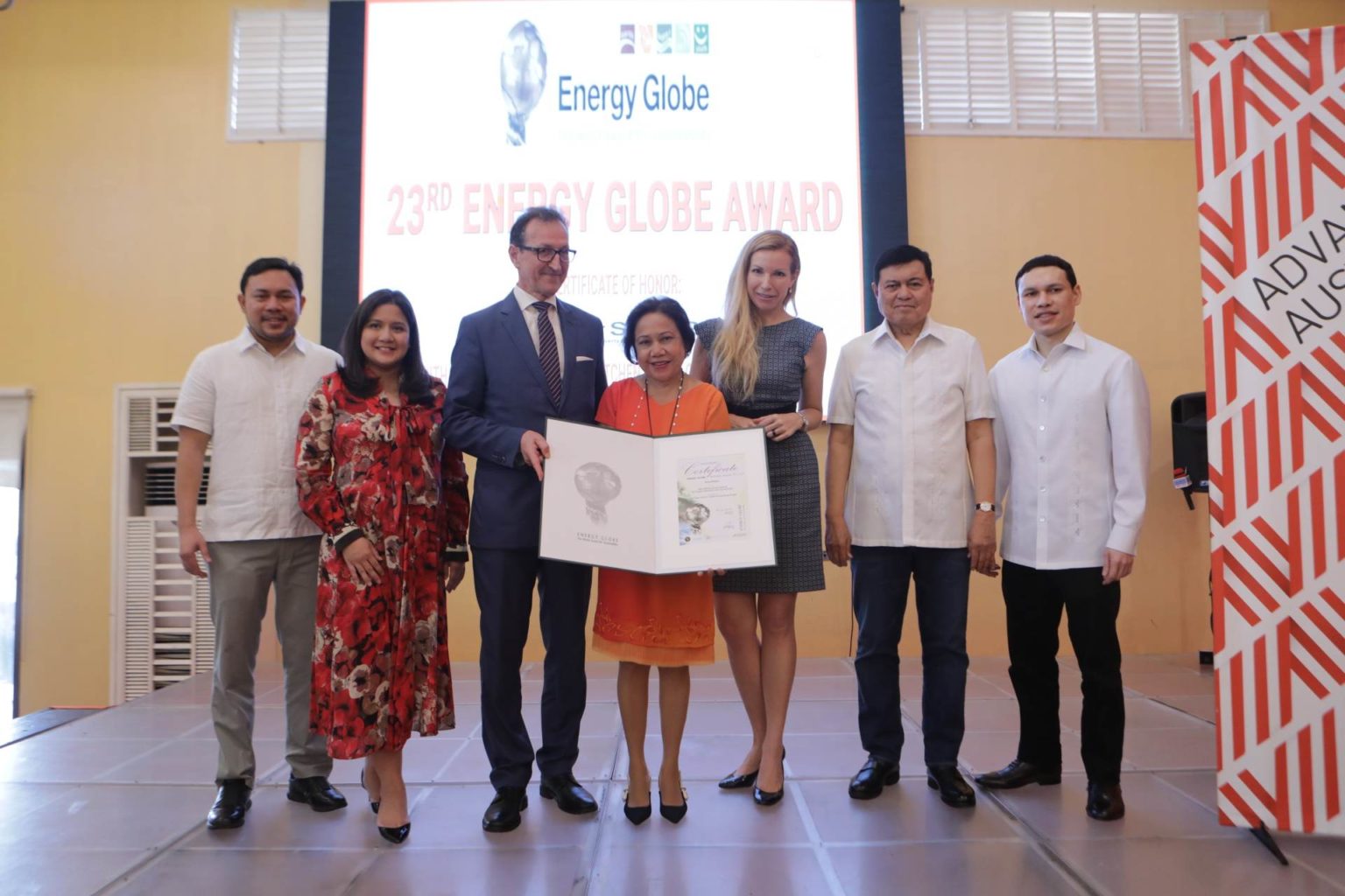 Villar Sipag Waste Composting Project Tumanggap Ng Global Enviromental