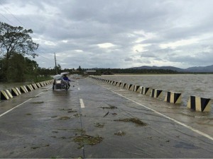 Brgy. Ipil. Higway Baler to Casiguran | Image courtesy of Team 48 Response