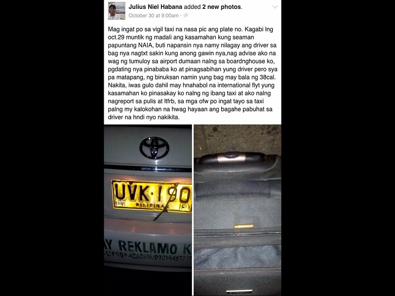 ang istorya ng taxi driver summary