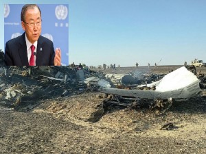 ban ki moon egypt crash