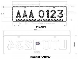 LTO plate number
