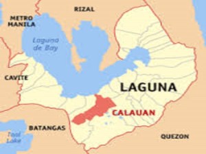 calauan map