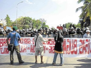 barricade farmers kidapawan