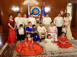 Duterte family photo