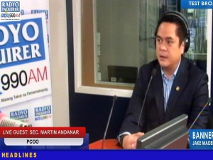 Sec. Martin Andanar