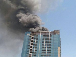 abu dhabi fire