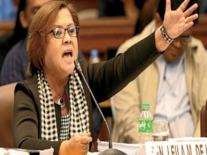 sen. leila de lima senate hearing