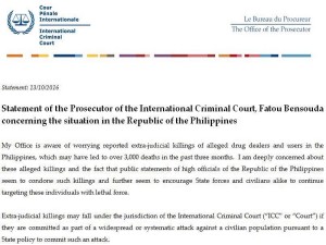 ICC Statement