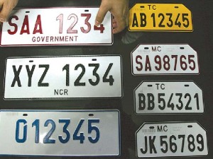 PLATE NUMBERS