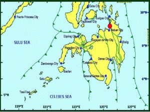 quake agusan del norte