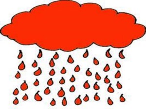 Red Rainfall Warning