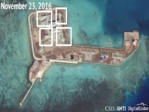 Satellite image mula sa CSIS Asia Maritime Transparency Initiative 