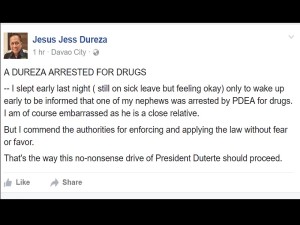 Sec Dureza's Statement