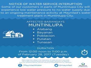 Photo from Maynilad 