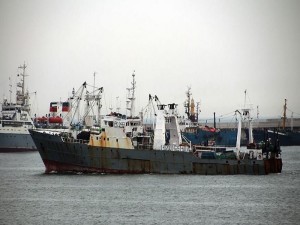 South Korean cargo ship