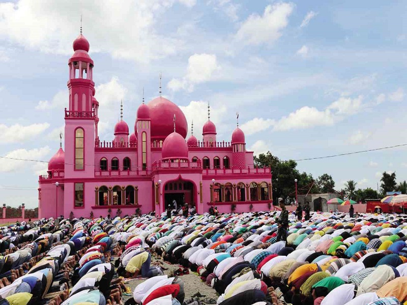 Розовая мечеть. Masjid Dimaukom. ЮВА,Филиппины, Магинданао ,розовая мечеть, Масджид димаук. Masjid Dimaukom розовая мечеть. Мечеть Филиппины.