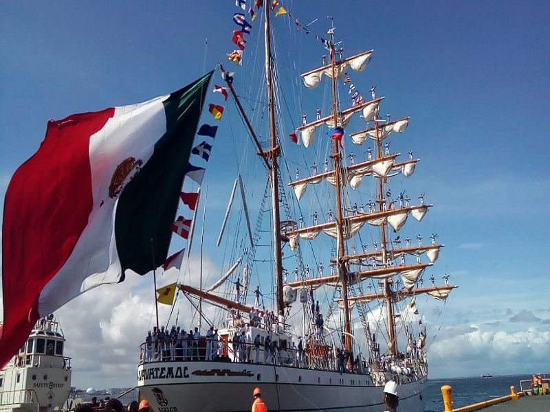 WATCH: Training vessel ng Mexico, nasa bansa para sa goodwill visit ...