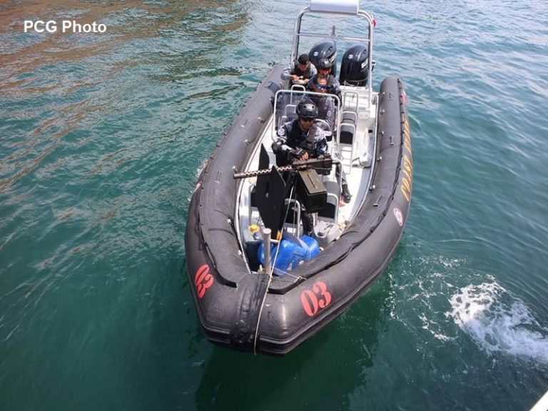 Bagong Anti-Terrorism Fast Boat pinasinayaan ng Coast Guard | DZIQ ...