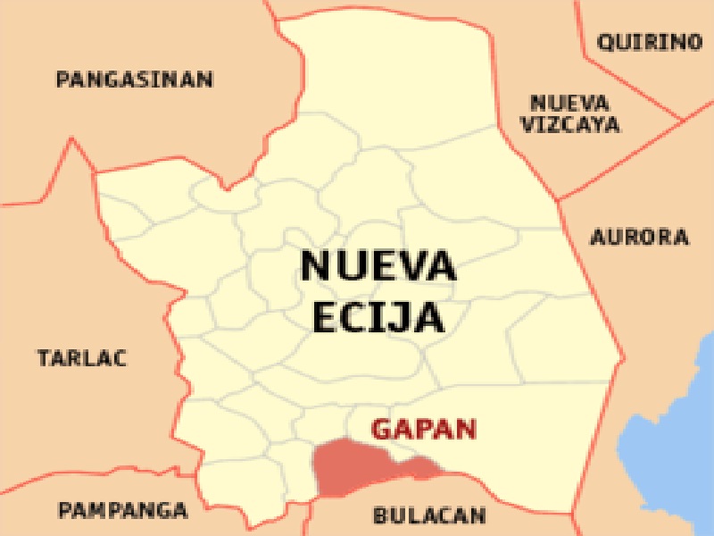 Mapa Ng Nueva Ecija