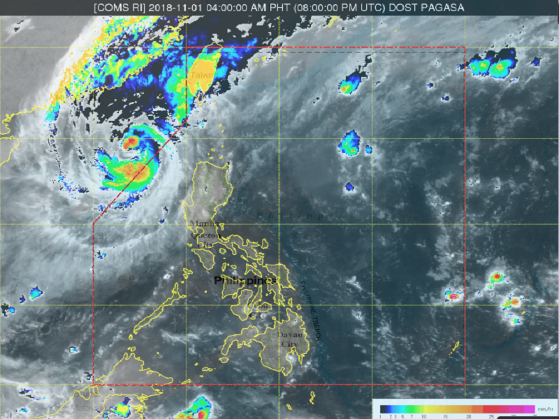 Trough Ng Bagyong Rosita Magpapaulan Sa Ilang Bahagi Ng N Luzon Ngayong Undas Dziq Radyo 4524