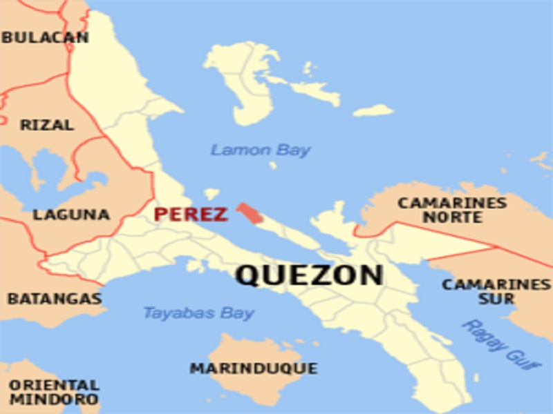 San Andres Quezon Province Map