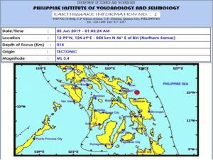 samar lindol niyanig occidental surigao davao radyo inquirer