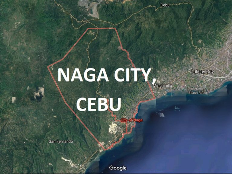 Naga City Cebu Map