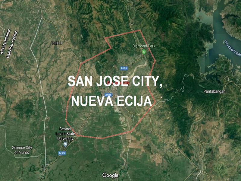 Rizal Nueva Ecija Map