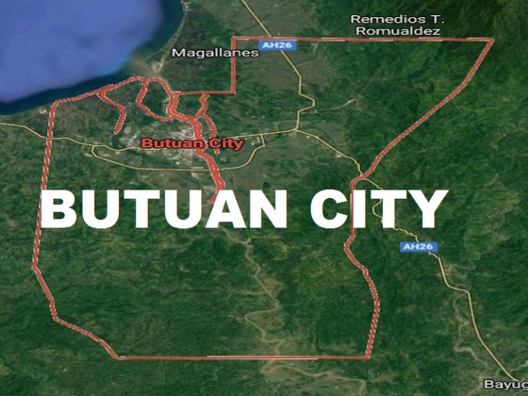 Napatay Na Rebelde Sa Butuan City Grade 6 Pupil Lang AFP DZIQ   BUTUAN CITY MAP 768x576 