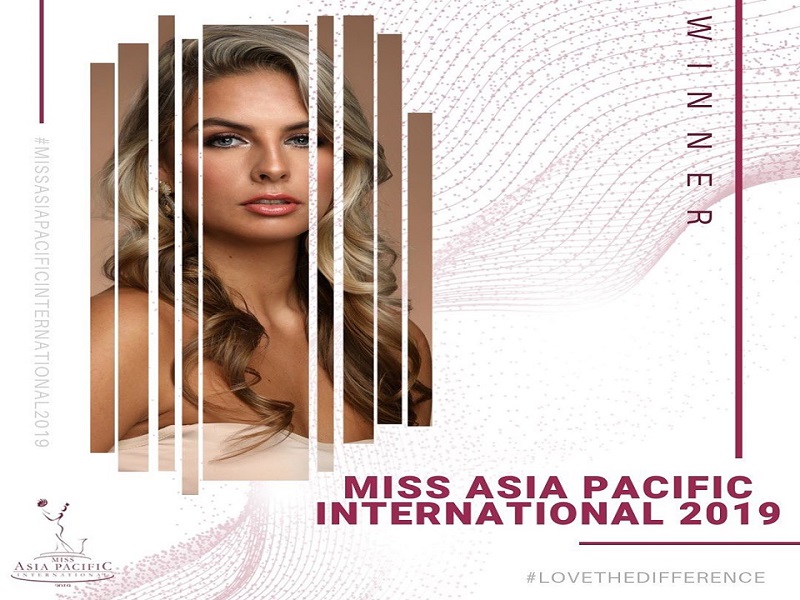 Pambato ng Spain itinanghal na Miss Asia Pacific International 2019