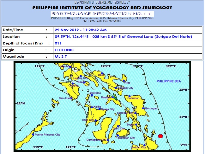 General Luna (Surigao Del Norte) DZIQ Radyo Inquirer 990AM DZIQ