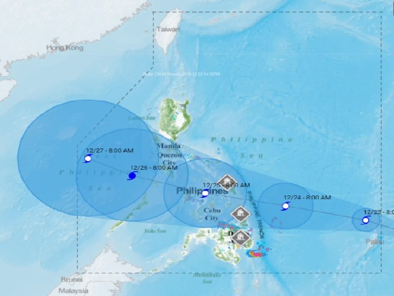 Binabantayang Bagyo, Tatama Sa Kalupaan Ng Eastern Visayas O Caraga Sa ...