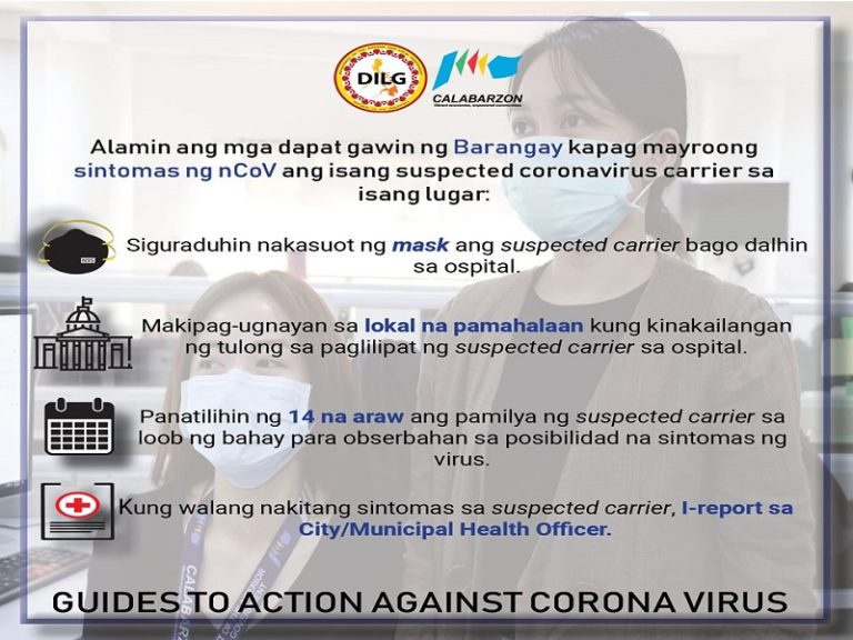 DILG naglabas ng guidelines na susundin ng mga barangay sakaling
