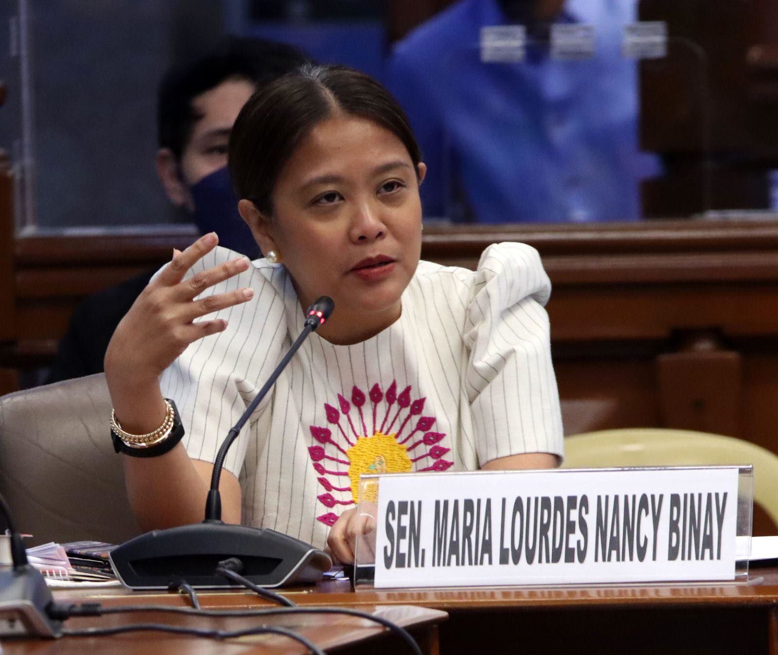 PHOTO: Nancy Binay STORY: Baka lumobo gastos sa tigil-trabaho sa Senate building – Binay 