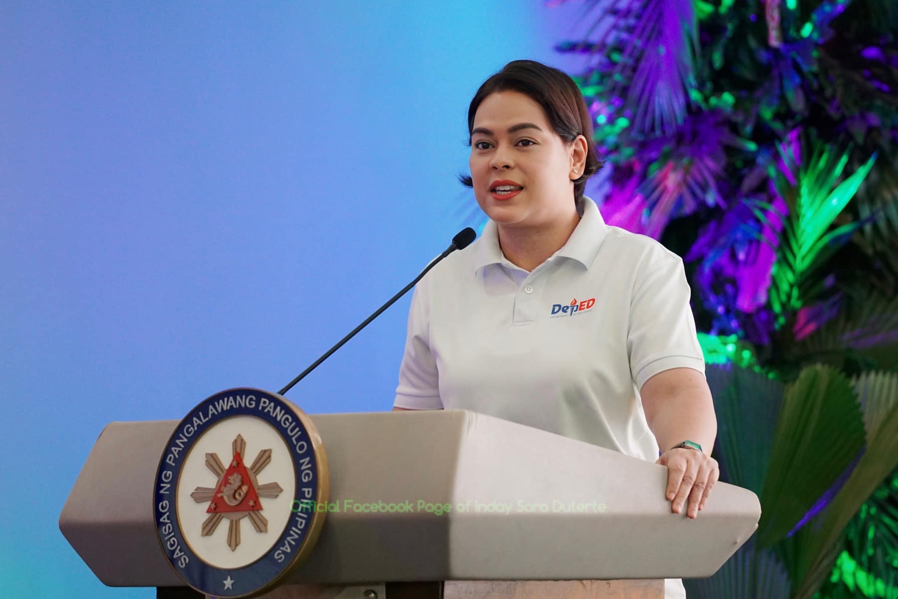 PHOTO: Sara Duterte STORY: Birò lang ‘designated survivor’ remark ni VP Duterte – Escudero