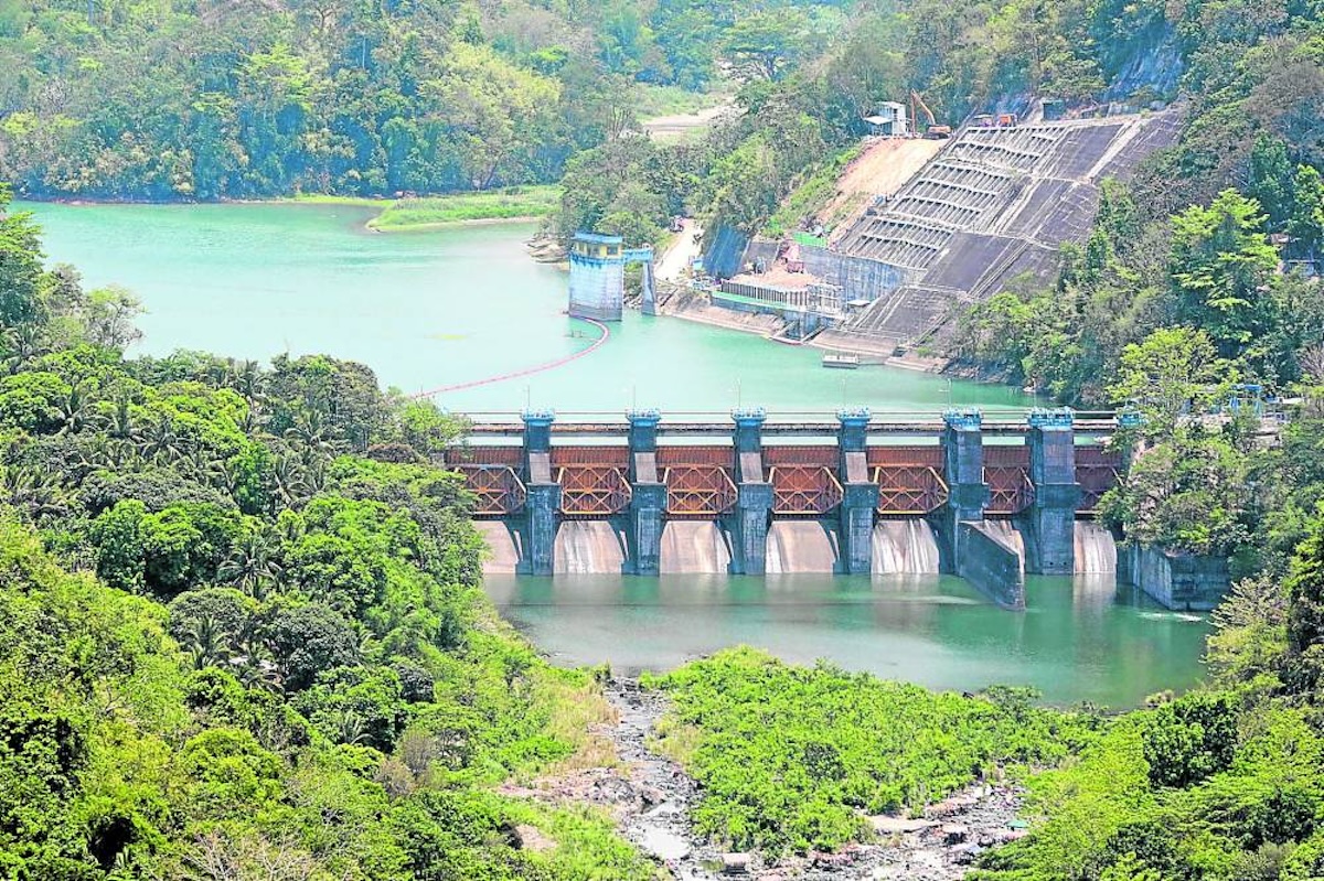 PHOTO: Angat Dam STORY: Tubig sa Angat Dam pinataás ng Typhoon Aghon