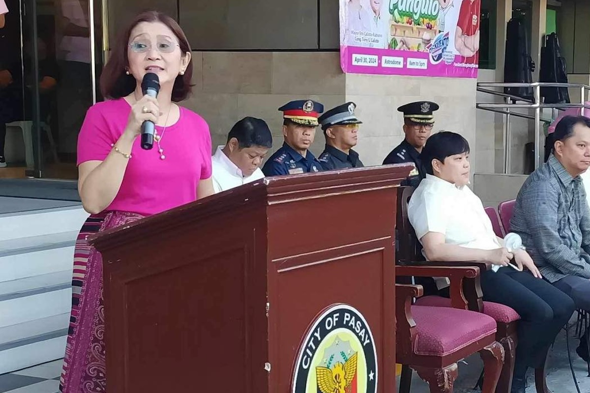 PHOTO: Mayor Imelda Calixto-Rubiano STORY: Pasay Eco City kauna-unahan sa Pilipinas – Mayor Rubiano
