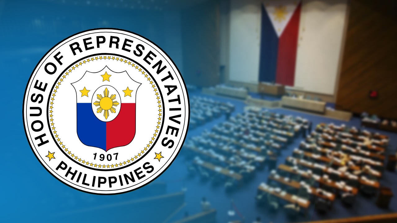 PHOTO: House of Representatives logo and plenary hall