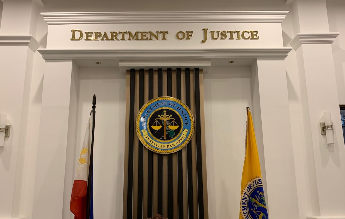 PHOTO: Department of Justice interior showing seal STORY: Babies are not for sale – INQUIRER EDITORIAL
