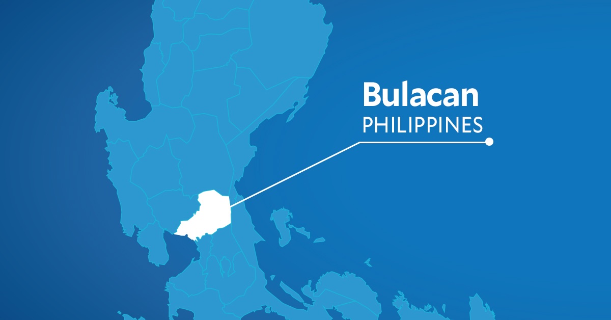 PHOTO: Map of Bulacan STORY: 3 magpipinsan patáy nang tamaan ng kidlát sa Bulacan