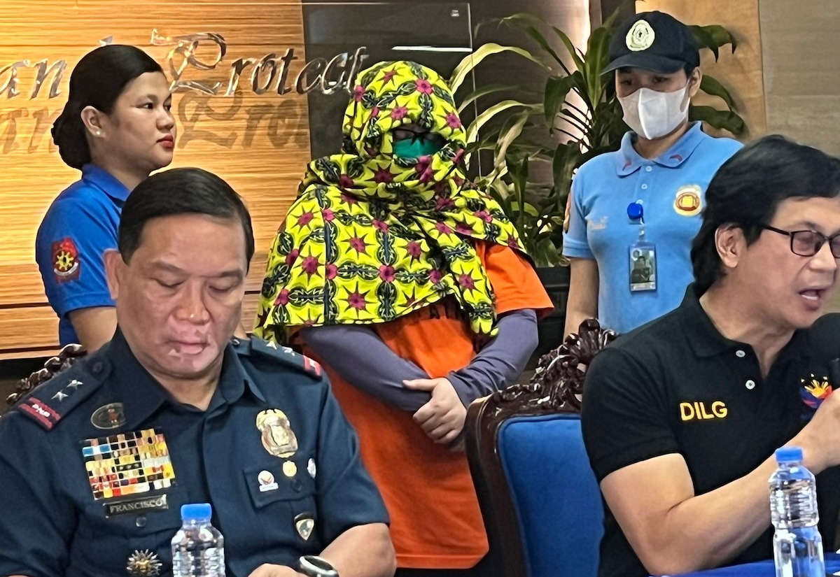 PHOTO: Paulene Canada, co-accused of Apollo Quiboloy in child abuse and human trafficking cases STORY: Kapwà akusado ni Quiboloy ng child abuse, trafficking nahuli na