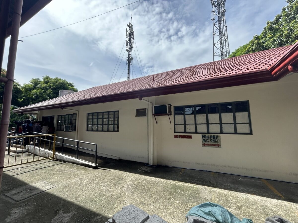PHOTO: Senate detention facility exterior STORY: Bagong mga kama nakahandâ sa selda para kay Guo, pamilya