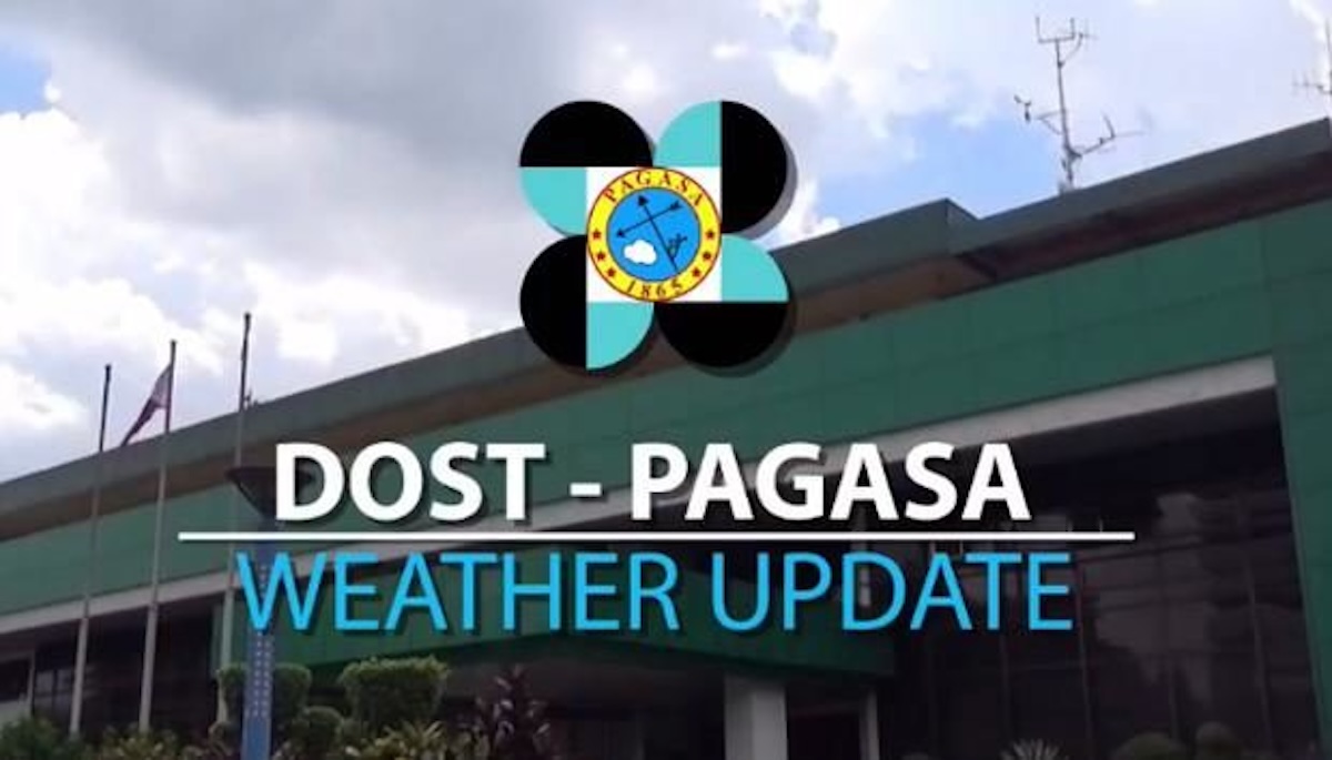 PHOTO: Pagasa Weather Update card