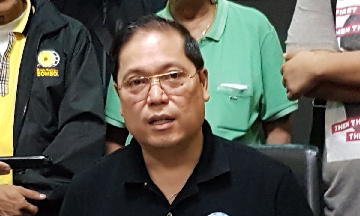 PHOTO: Jed Patrick Mabilog STORY: Ex-mayor pinipilit daw na idawit sa drug trade sina Roxas, Drilon 