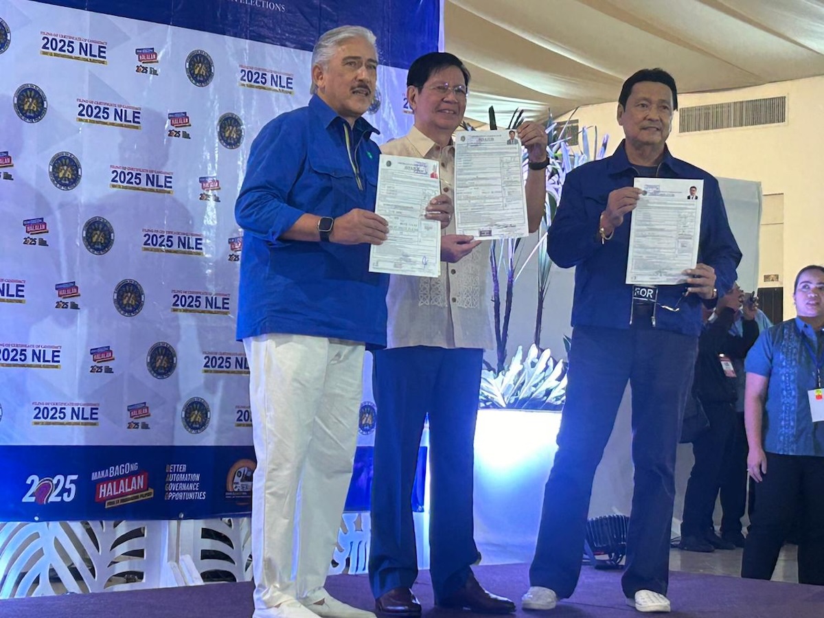 PHOTO: Vicente Sotto III, Panfilo Lacson, and Lito Lapid STORY: Sotto, Lacson susubukang makabalik sa Senado